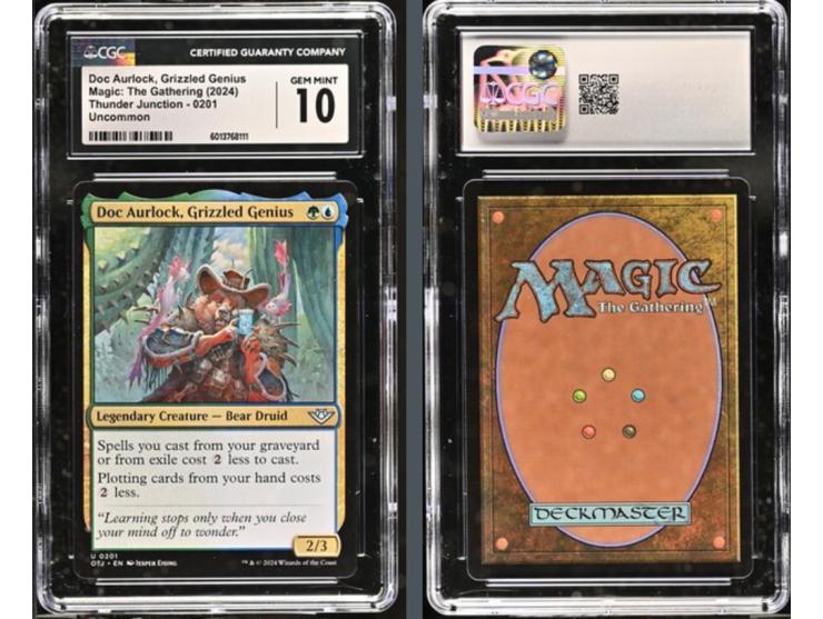 This curated set of four cards is a magnificent visual feast, paying homage to the rugged imagination of the 2024 set Outlaws